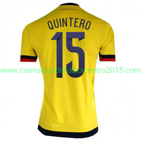 Camiseta QUINTERO del Colombia Primera 2015-2016 baratas